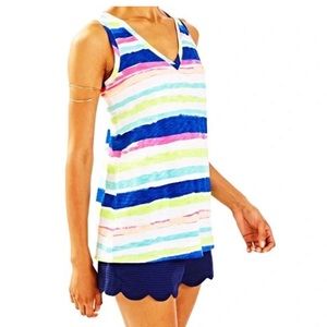 Lilly Pulitzer Striped Tank Top Size XS